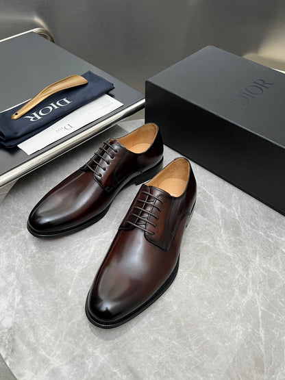 CD Timeless Derby Men’s Loafer Burgundy Polished Cowhide 112653