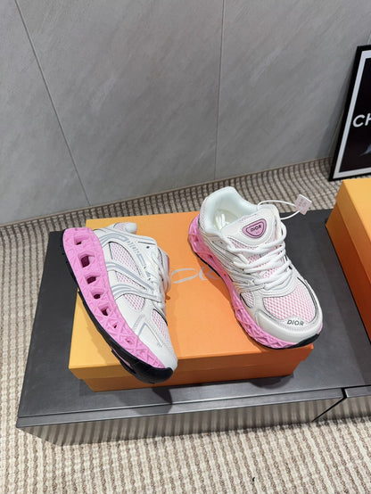 CD B35 NXXT Sneaker Pink White Rubber Mesh 614264