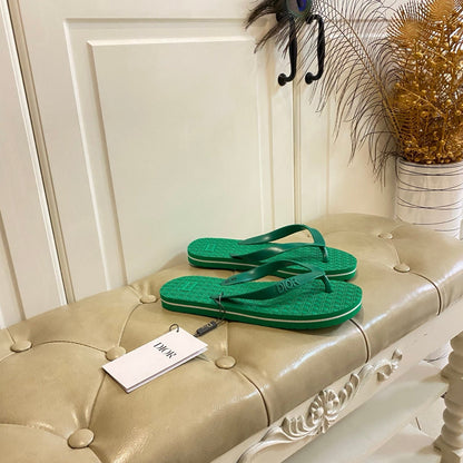 CD Thong Sandal Green Rubber 687621