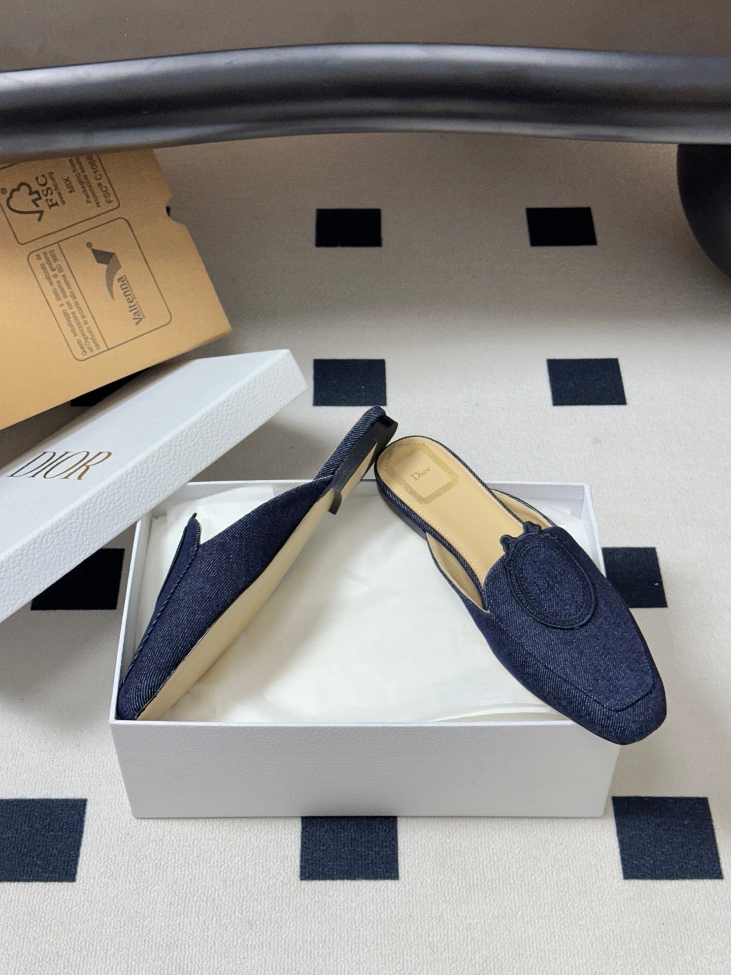 CD Médaillon Mule Dark Blue Denim 834919