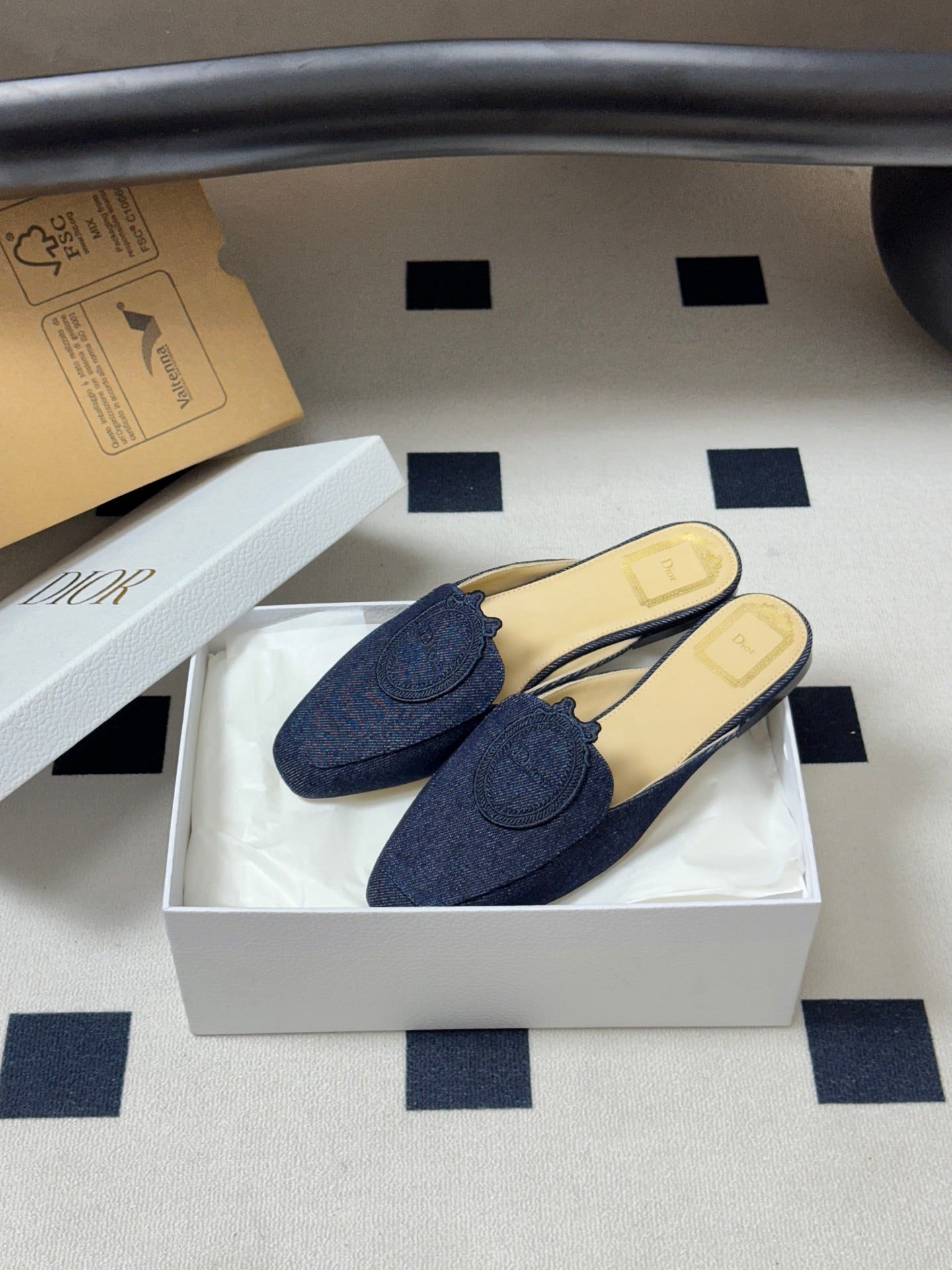 CD Médaillon Mule Dark Blue Denim 834919