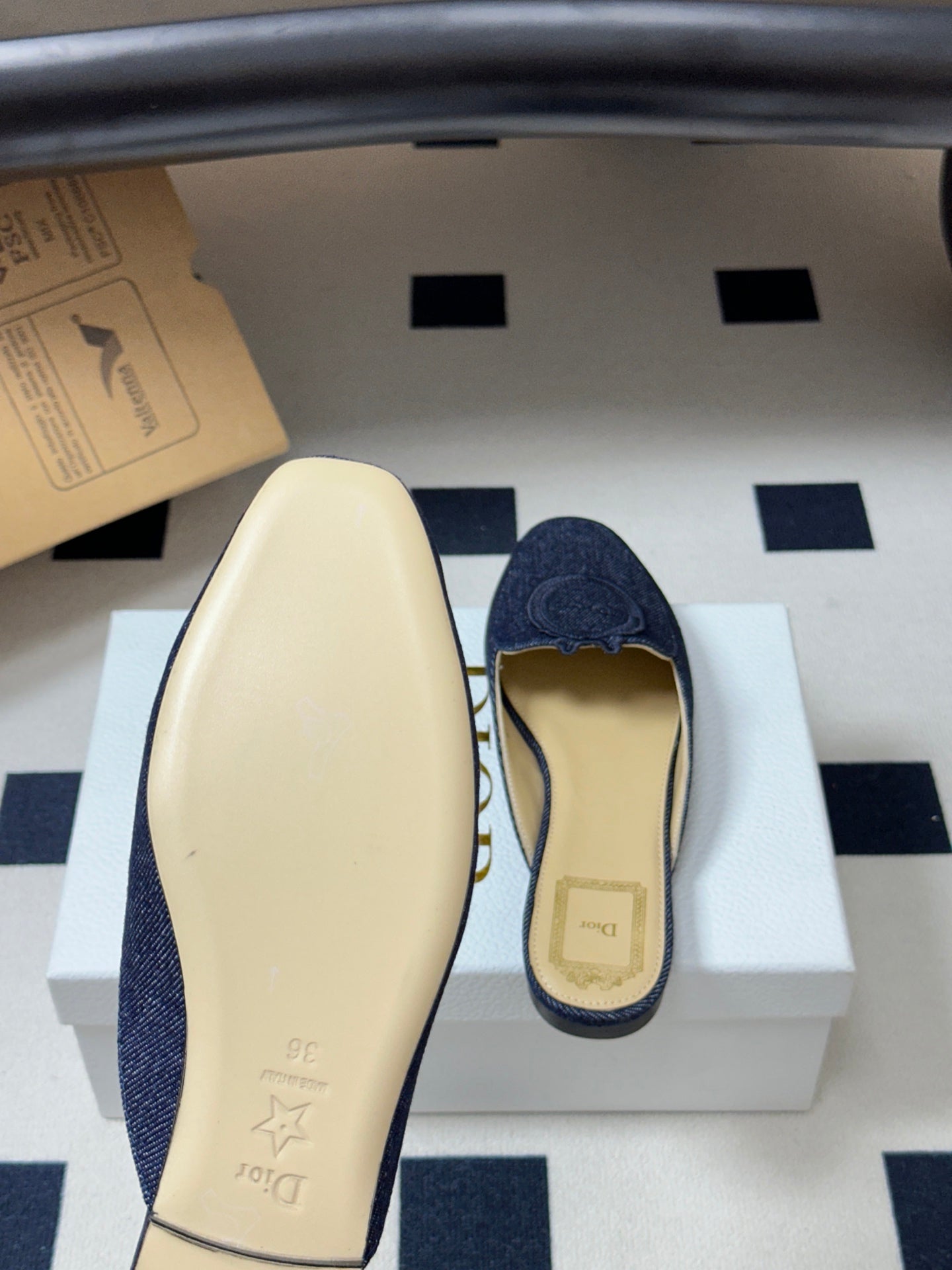 CD Médaillon Mule Dark Blue Denim 834919