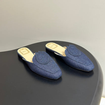 CD Médaillon Mule Dark Blue Denim 834919