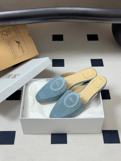 CD Médaillon Mule Light Blue Denim 834920