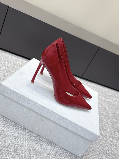 CD 26s High Heels Pump 105 Red Patent Leather 661479