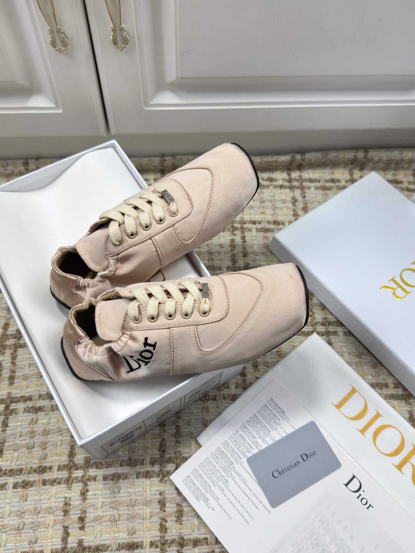 CD 26s Cœur Sneaker Light Pink Satin 695458
