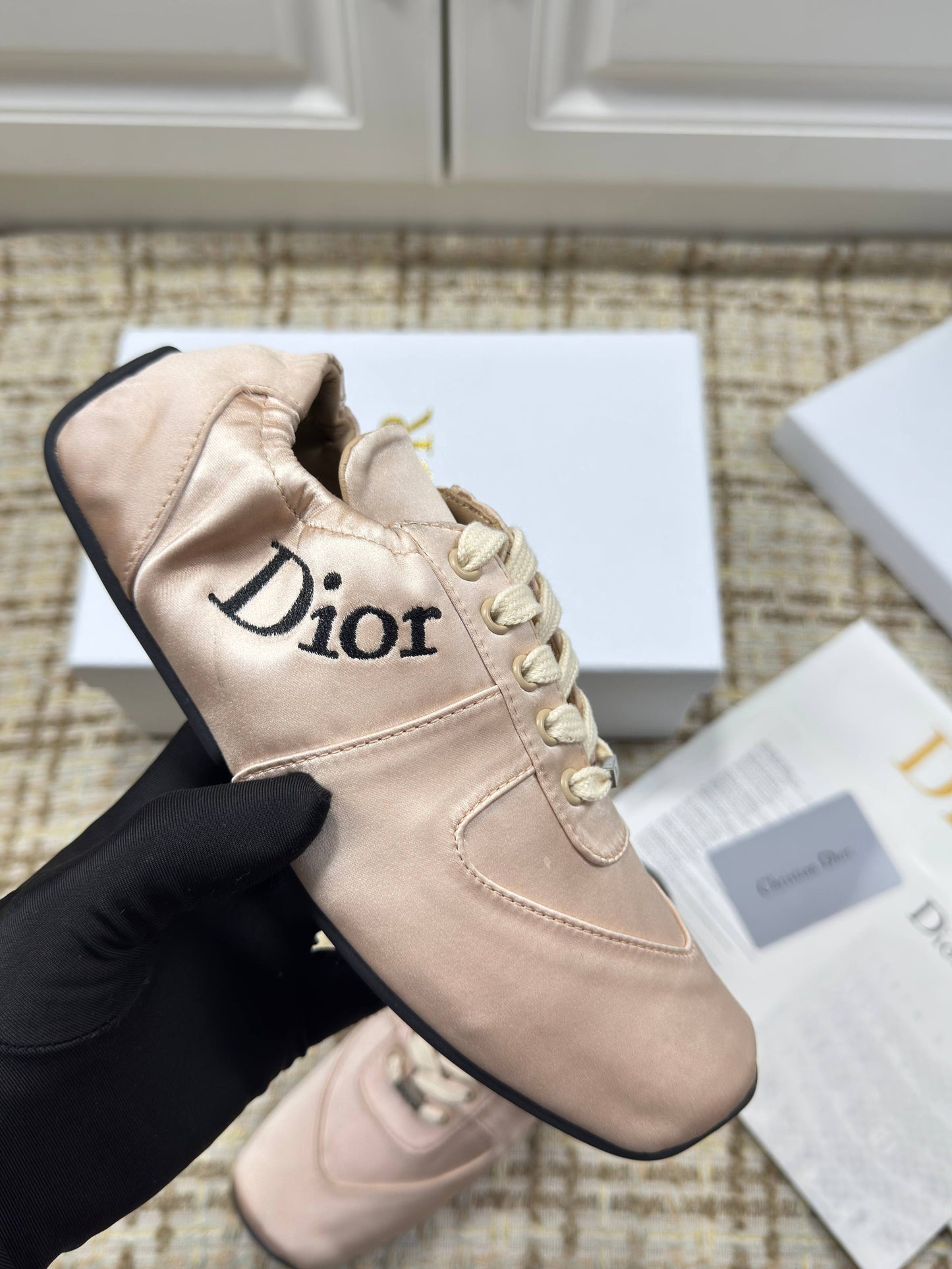 CD 26s Cœur Sneaker Light Pink Satin 695458