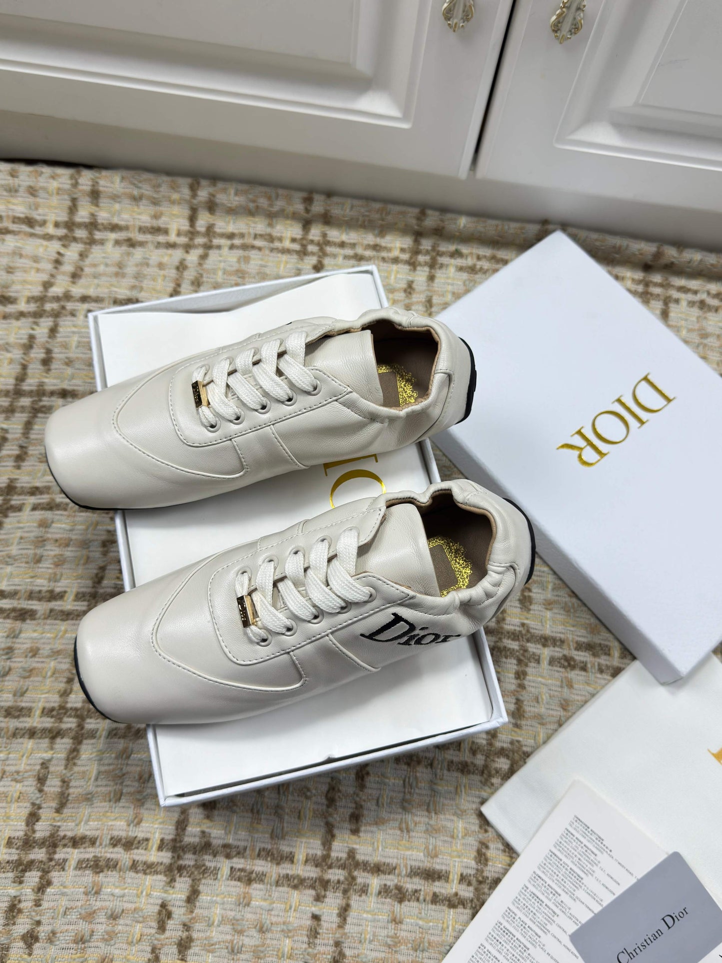 CD 26s Cœur Sneaker Off White Leather 695459