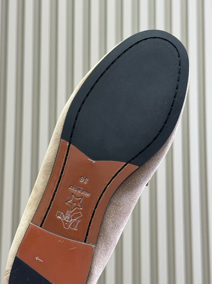 CD Alps Dior Boy Loafer Taupe Suede Wool 561809