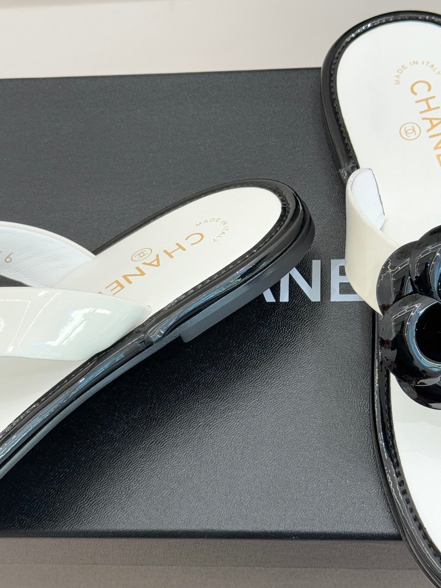 CC 26 Camellia Thong Sandal Sheepskin