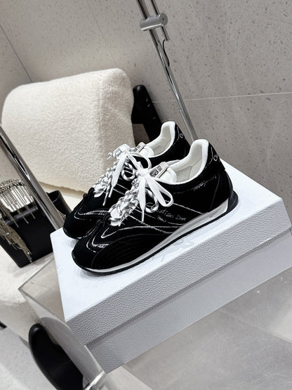 CD D-Sketch Sneaker Black Nubuck Leather 554389