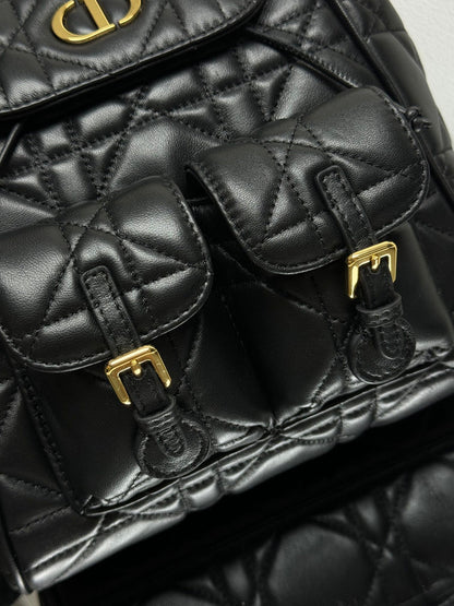 Dior 2026 Caro Backpack 26.5cm Lambskin
