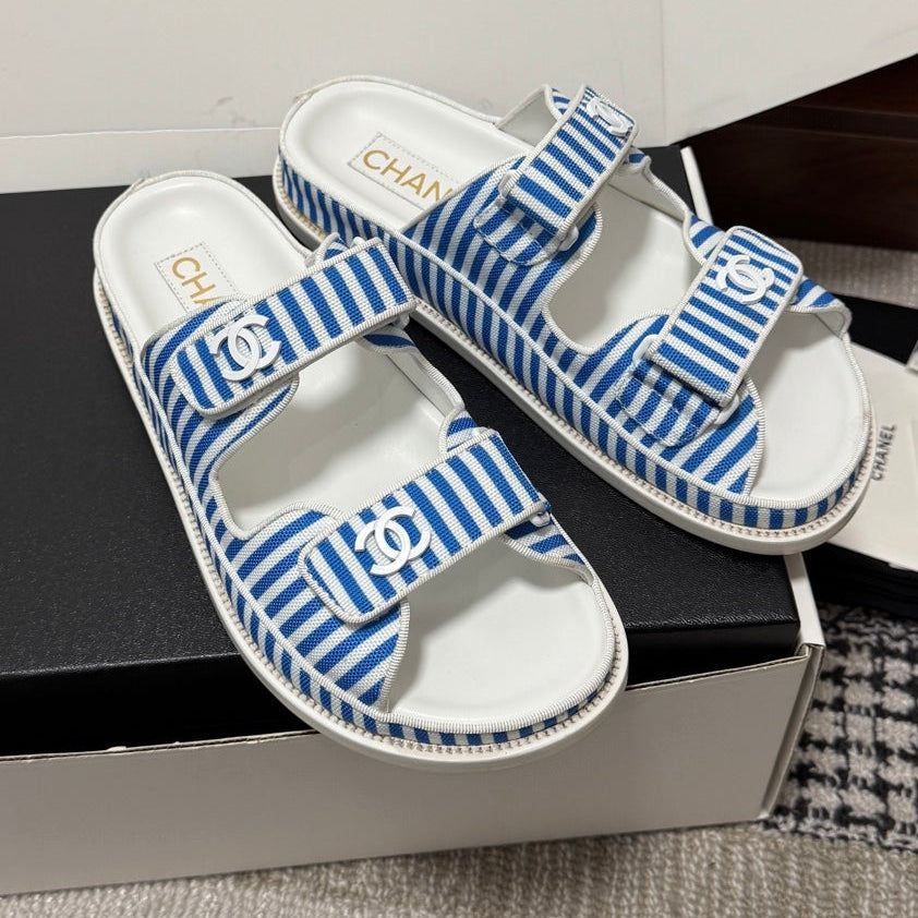 Chanel 2026 Dad Sandals 25mm Fabric 802917