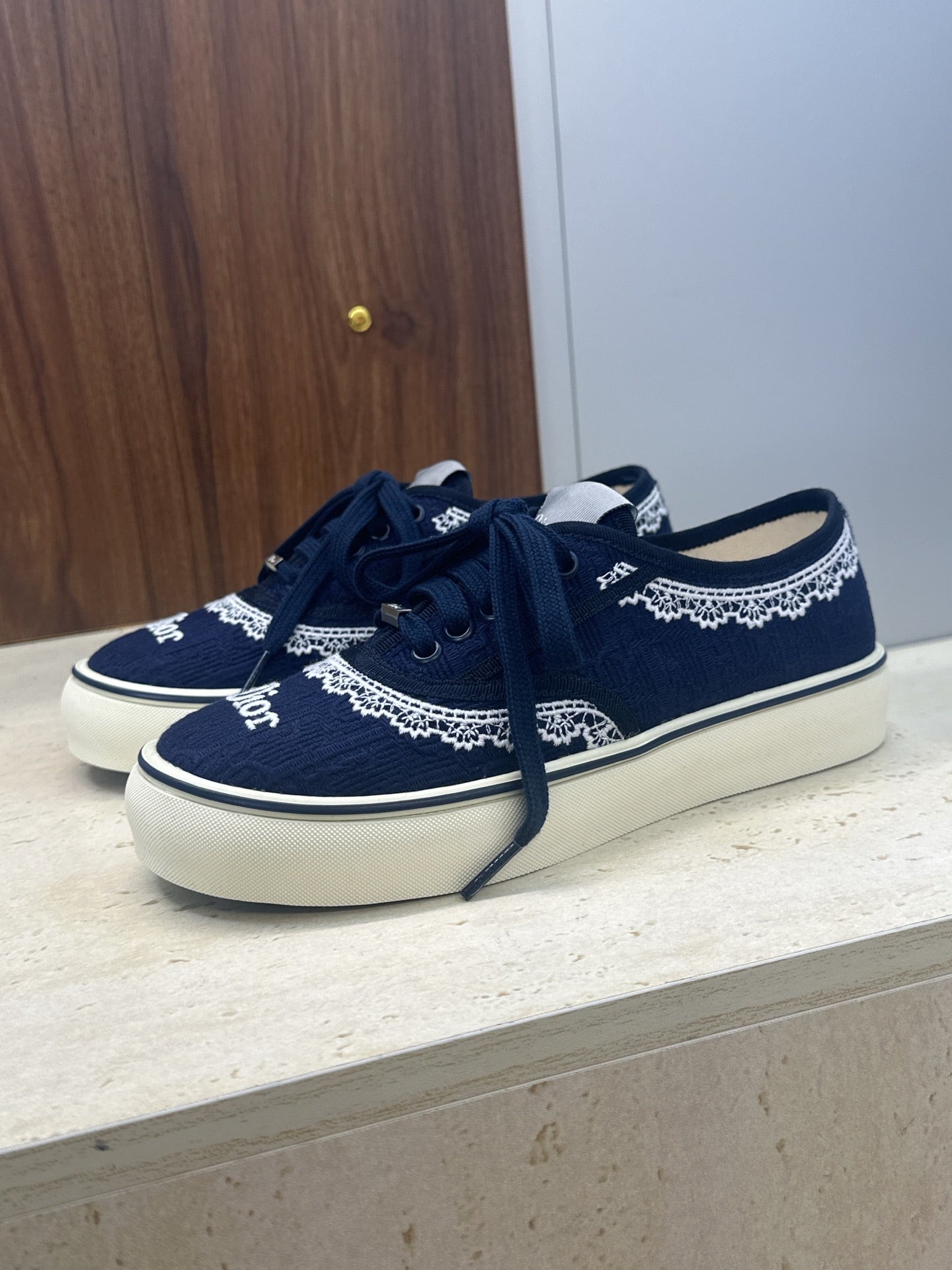 CD Saltwind Sneaker Dark Blue Cotton 633082