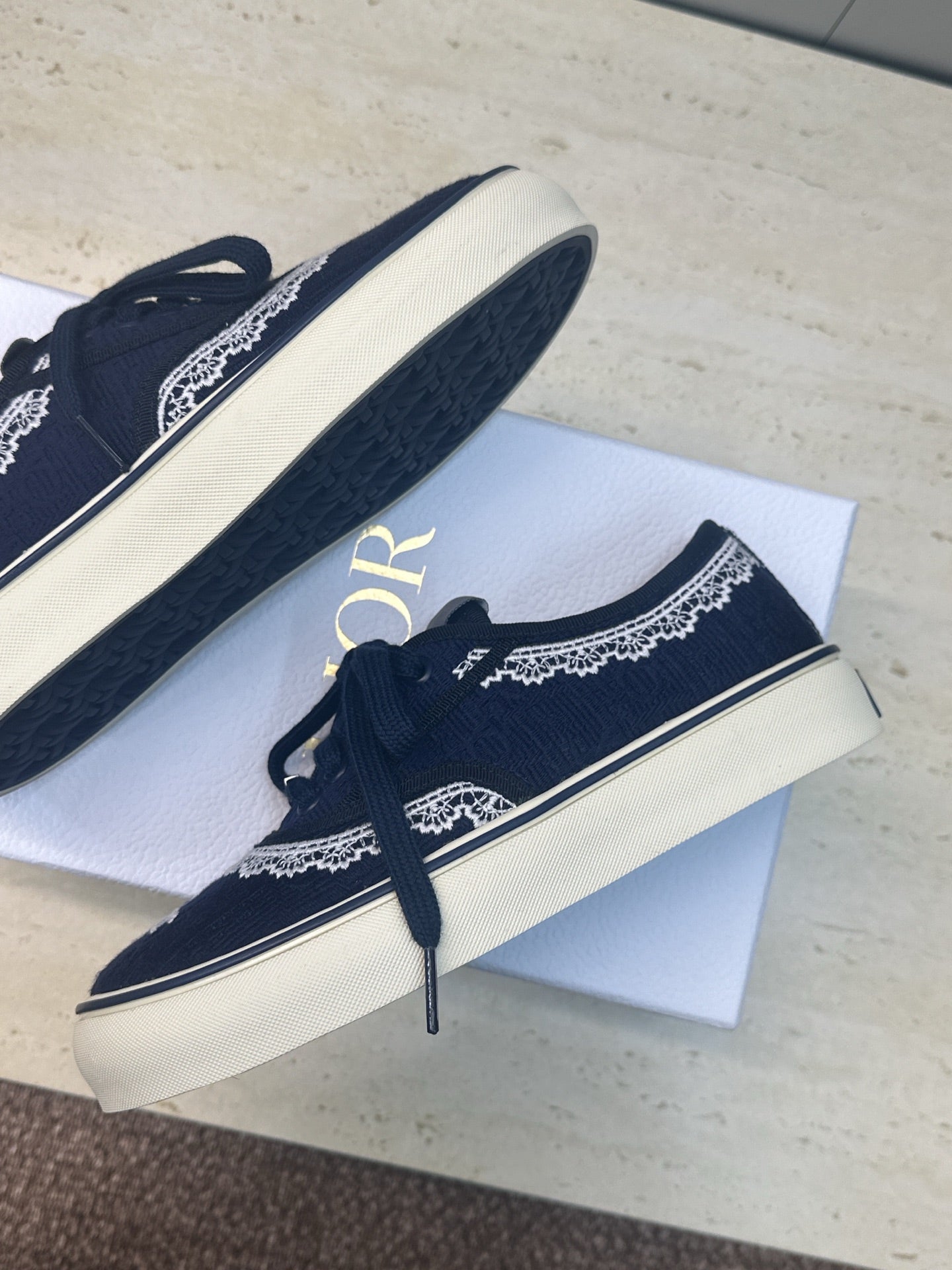 CD Saltwind Sneaker Dark Blue Cotton 633082