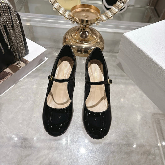 CD 26 Lolita High-Heeled 40 Black Patent Leather 592220