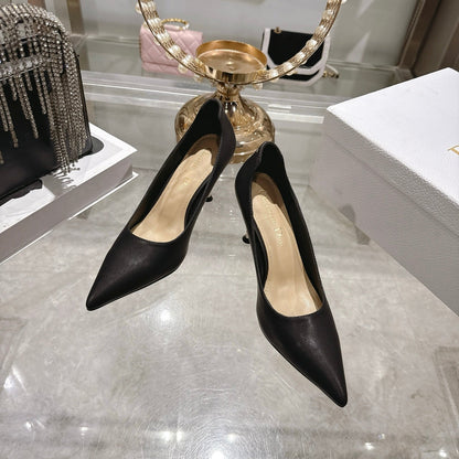 CD 26s Icon Pump 8cm Black Supple Calfskin 679845