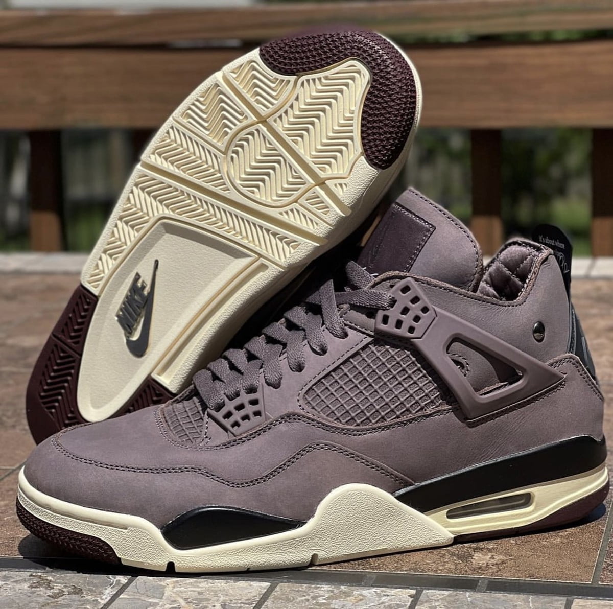 Jordan 4 Retro A Ma Maniére Violet Ore Sneakers - Hall of Fame