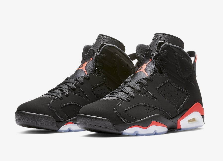 Jordan 6 Retro Black Infrared Sneakers - Authentic | On-Feet Fire