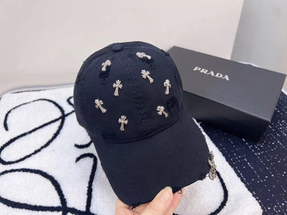 ❤Chrome Hearts New Baseball Cap Details Baseball Cap