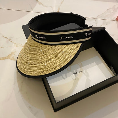 Chanel Pearl Open-Top Hat