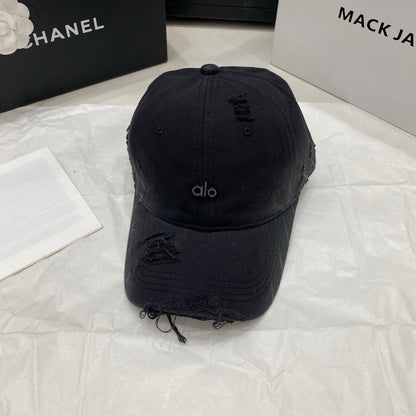 AlO Distressed Baseball Cap