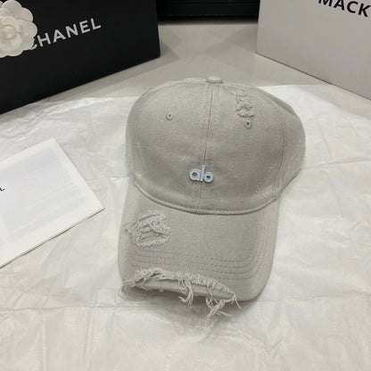 AlO Distressed Baseball Cap